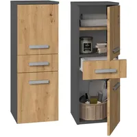 Topeshop NEL V DDS Anthrazit ARTISAN Badezimmerpfosten