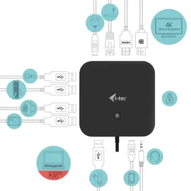 iTEC i-tec USB-C HDMI DP Docking Station