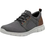 Rieker Herren B7796 Slipper, Grau, 42