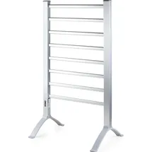 DOMO DO7117DR Wäscheständer, Wäscheständer, Silber