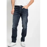 bonprix Cargojeans Slim Fit Blau 50