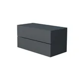 VCM Wandschublade Usal L 60 x 32 cm - grau