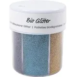 Creativ Company Bio Sparkles 6 St. beige/grau/lila/pink/türkis 38 g
