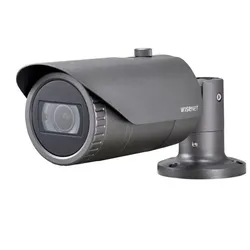 Hanwha Techwin IP-Sicherheitskamera Outdoor Verkabelt Geschoss Decke/Wand Grau 2 mp 1920 x 1080 0.095 Lux IK10 PoE IP66 Micro SD 30fps