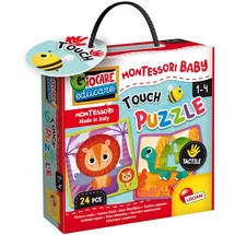 Lisciani Montessori Baby Touch Puzzle deutsche Version