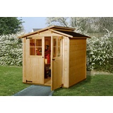 weka Gartenhaus 323 1,98 x 1,48 m lasiert