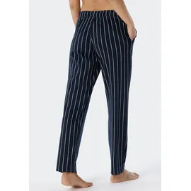 SCHIESSER Mix & Relax Pyjama-Hose Blau-Streifen 40
