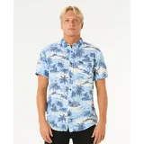 Rip Curl Hawaiihemd Dreamer Barrel Killa Kurzarmshirt blau M