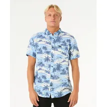 Rip Curl Hawaiihemd Dreamer Barrel Killa Kurzarmshirt blau M