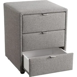 Jockenhöfer Nachtkonsole JOCKENHÖFER GRUPPE "Lore", grau (grau 313, 09), H:53cm T:45cm, Sideboards, Nachtkonsole