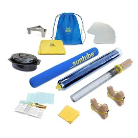 SOLAR BROTHER Tragbarer Solarofen Sungood 360 - Silver / Yellow - One Size