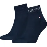 Tommy Hilfiger Sneaker-Socken 2er Pack Blau 39-42