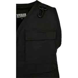 URBAN CLASSICS Ladies Short Tactical Vest schwarz, M