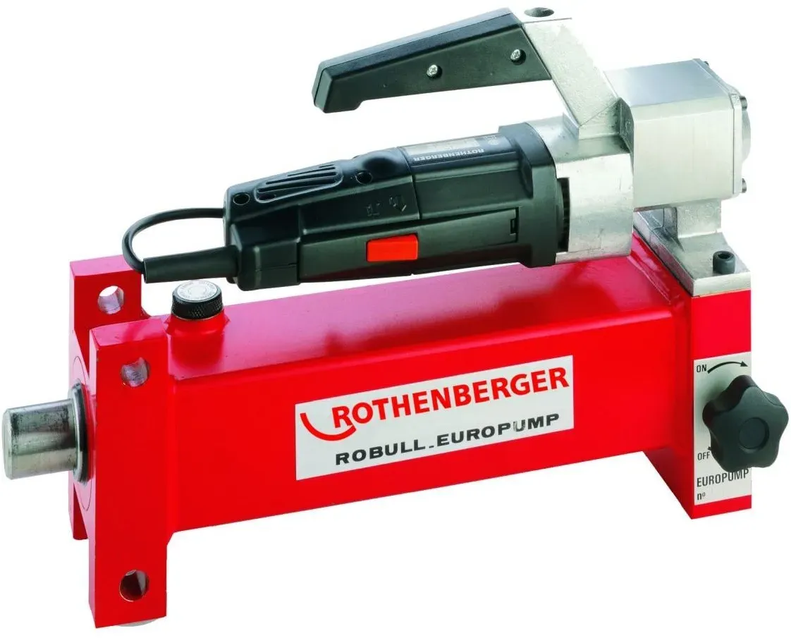 Rothenberger ROBULL Typ ME, Hydraulik-Biegegerät bis 90°,Elektropumpe, 3/8-2", aufklappbar + Zubehör - 057972X