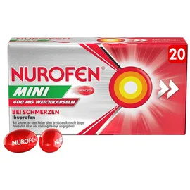 RECKITT Nurofen Mini 400 mg Weichkapseln