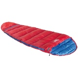 High Peak Tembo Vario Mumienschlafsack Polyester Blau, Rot