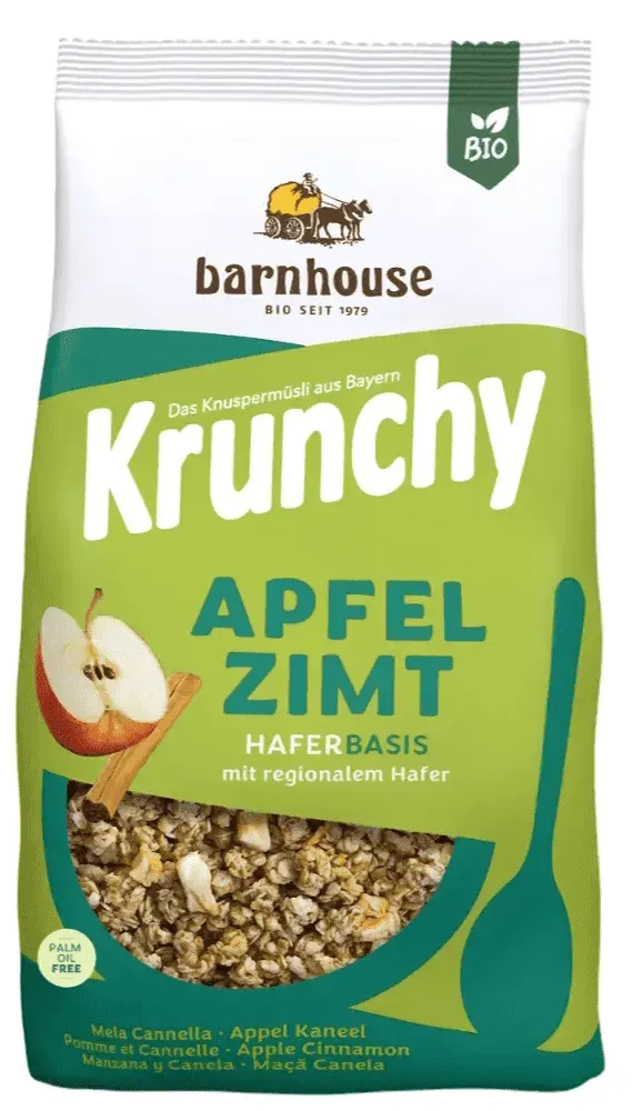 Preisvergleich Produktbild Barnhouse Bio Krunchy Apfel-Zimt 750g