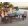 MCW Chieti Gartentisch 160 x 90 x 74 cm braun