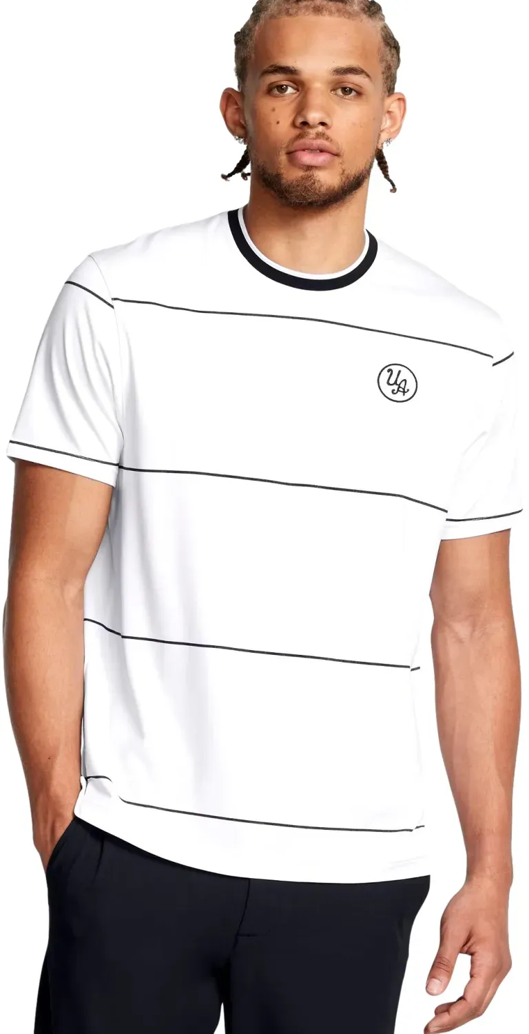 Under Armour T-Shirt Drive Goin, weiss/schwarz