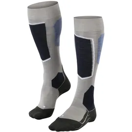 Falke SK6 Pro Damen Kniestrümpfe 1 Paar Grau 39-40
