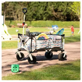 Home Deluxe Bollerwagen JOLA Beige/Blau
