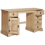 Möbilia Schreibtisch Kiefer honigfarbend