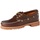 Timberland Authentics 3 Eye Classic Lug Brown Pull Up), 41