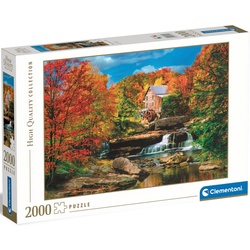 Clementoni® Puzzle High Quality Collection, Glade Creek Grist Mill, 2000 Puzzleteile, Made in Europe; FSC® – schützt Wald – weltweit bunt