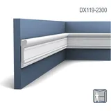 Orac Wandleiste Duropolymer DX119-2300 230 x 2,2 x 9,2 cm