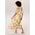 Aniston CASUAL Sommerkleid Gelb/Lila/Orange 36