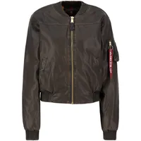 Alpha Industries Ma-1 Fl Vintage Bomberjacke Vintage Brown S