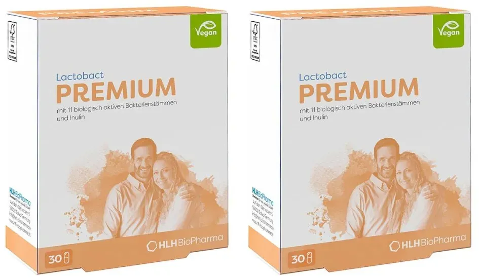 Lactobact PREMIUM Darm-Probiotikum mit Inulin Kapseln