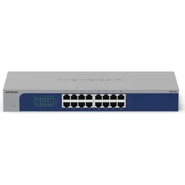 Netgear 16-Port Gigabit Ethernet Unmanaged Switch (GS516): Desktop-, Wand- oder Rack-Befestigung