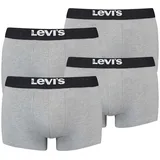 Levi's Solid Basic Trunk grau M 4er Pack