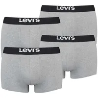 Levi's Solid Basic Trunk grau M 4er Pack