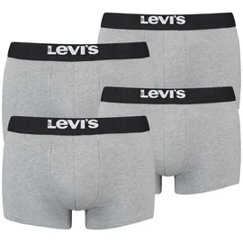 Levi's Solid Basic Trunk grau M 4er Pack