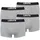 Levi's Solid Basic Trunk grau M 4er Pack