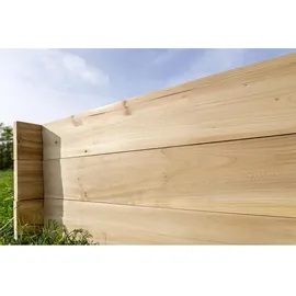 hardin 1fachgut Pflanzkasten 100 x 100 x 30 cm Fichtenholz