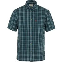Fjällräven Övik Lite Kurzarmhemd Blau M