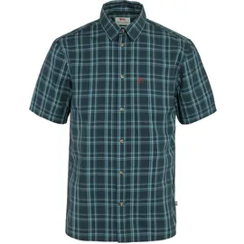 Fjällräven Övik Lite Kurzarmhemd Blau M