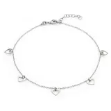 FAVS Fußkette 925er Silber Fußketten Damen