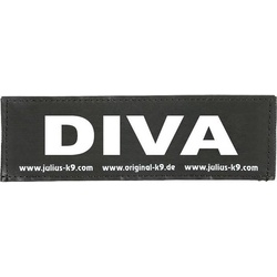Julius-K9 Logo DIVA, 16x5cm, Gr. 1, 2, 3 (1, 2, 3, Hund), Halsband + Leine