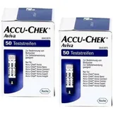 Accu-Check Aviva Blutzuckerteststreifen 2x50 Stück Doppelpack