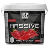 LSP Weight Gainer Erdbeere Pulver 4000 g