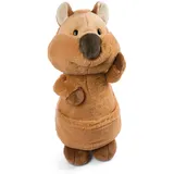 NICI Wild Friends - Quokka Quokka-Mola 45 cm«, enthält recyceltes Material (Global Recycled Standard), braun