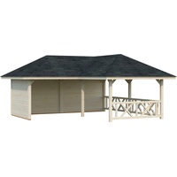 Palmako Pavillon Bianca 24,9 m2 Set 1 naturbelassen