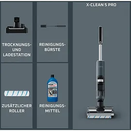 Rowenta XClean 5 Pro Blau/Schwarz