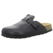 Natural sense Clogs Tieffußbett black für Herren, schwarz 39 EU - Schwarz - 39