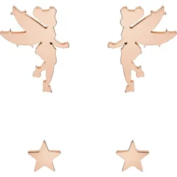 DISNEY Jewelry Kinderohrring Edelstahl roségold Damen 