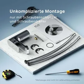 AM.PM Wasserhahn Bad Chrom Waschtischarmatur Bad Armatur Mischbatterie Waschbeckenarmatur Einhebelmischer Badezimmer